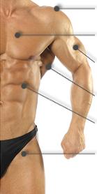 How to build muscle in certain parts of your body