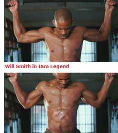 will smith i am legend body