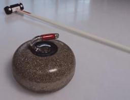 photo of curling equipment